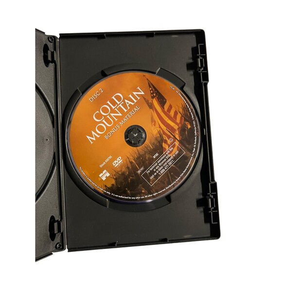 Cold Mountain 2003 DVD Drama Jude Law Nicole Kidman Renee Zellweger Pre-Owned - Picture 3 of 5